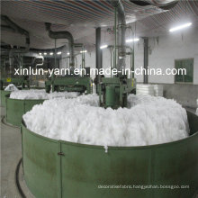 Polyester Spun Yarn Ne30/1 Knitting Yarn for Polyester Fibric